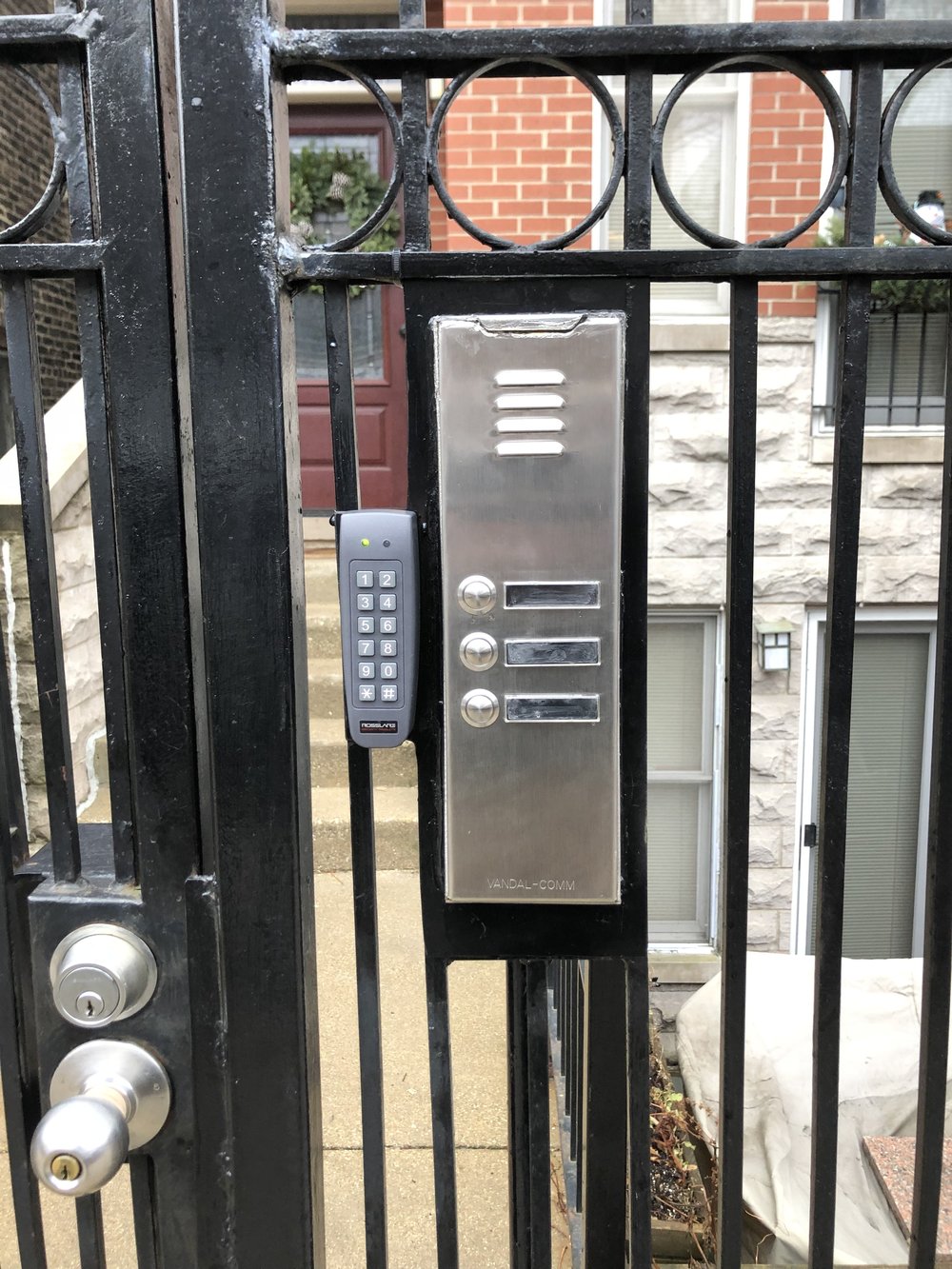 Newly Installed Gate
